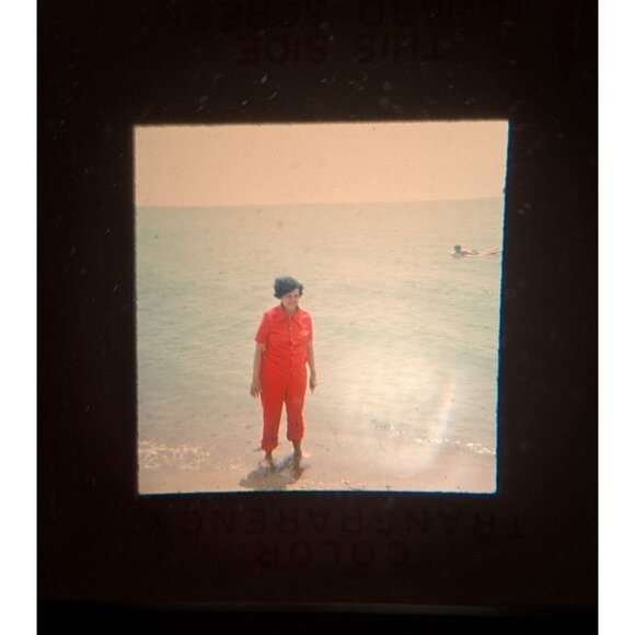 Vintage Family Vacation Slides 31 From 1973-1975 Christmas Lion Country Beach - Picture 4 of 16